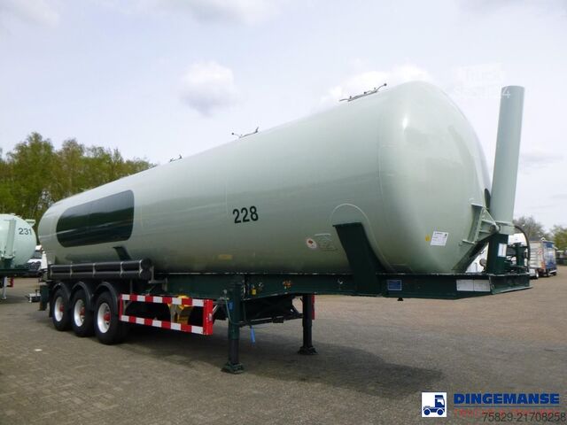 Tvertne Feldbinder Powder tank alu 60 m3 (tipping)