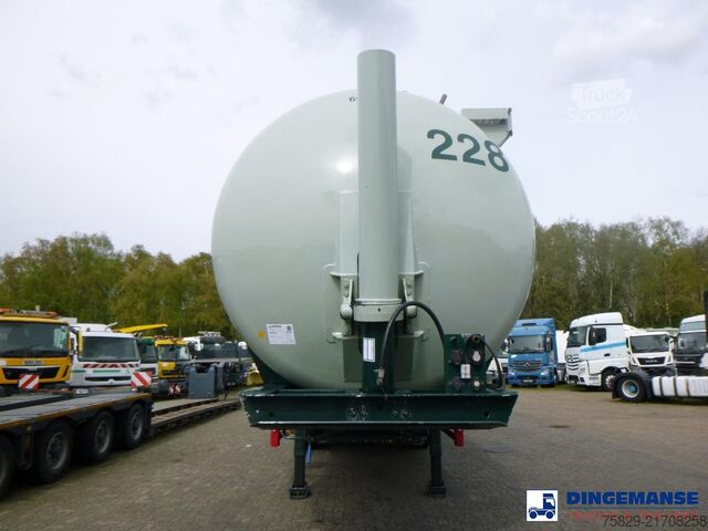 Tvertne Feldbinder Powder tank alu 60 m3 (tipping)