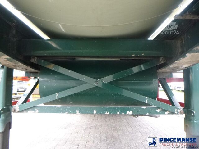 Tvertne Feldbinder Powder tank alu 60 m3 (tipping)