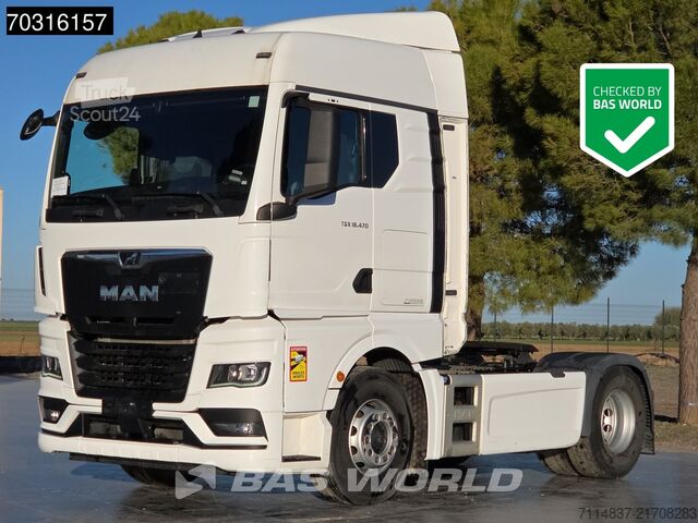Unidade de tração standard MAN TGX 18.470 4X2 Retarder GM - 2 Tanques