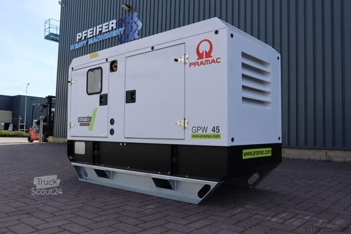 Agregado Pramac GPW45Y/FS5 Valid inspection, *Guarantee! Diesel, 4