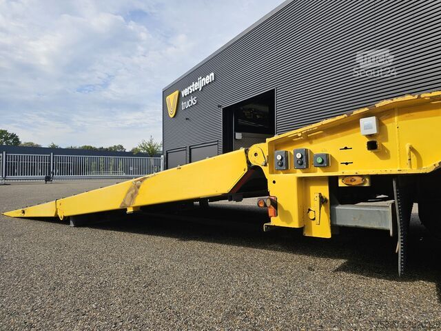 Tieflader Invepe Joluso DIEPLADER / OPRIJ - MACHINE TRANSPORT 4 AXLE