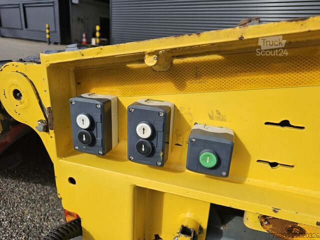 Tieflader Invepe Joluso DIEPLADER / OPRIJ - MACHINE TRANSPORT 4 AXLE