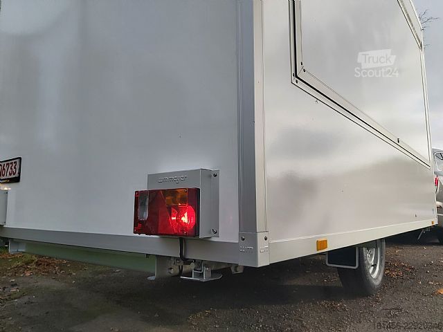 Árusító utánfutó Wm Meyer VKE 1337/206 Leerwagen für DIY Ausbau