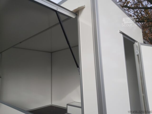 Árusító utánfutó Wm Meyer VKE 1337/206 Leerwagen für DIY Ausbau