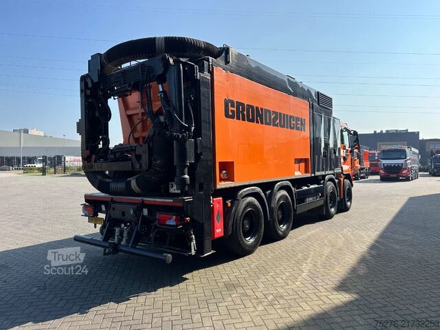 Véhicule aspirant MAN TGS 41.440 8x4 RSP 10 m3 Saugbagger