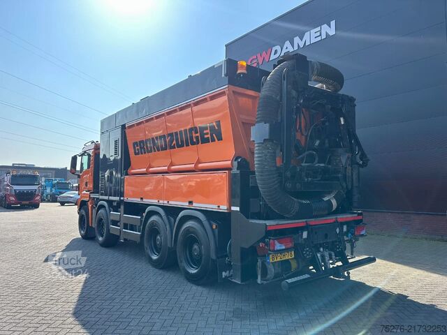 Véhicule aspirant MAN TGS 41.440 8x4 RSP 10 m3 Saugbagger