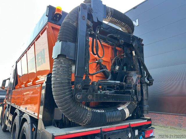 Véhicule aspirant MAN TGS 41.440 8x4 RSP 10 m3 Saugbagger