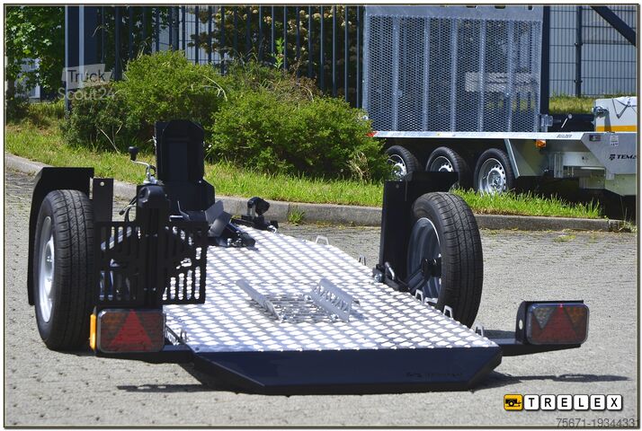 Reboque para mota Balhanger MTO-1 Motorradanhänger hydr. absenkbar