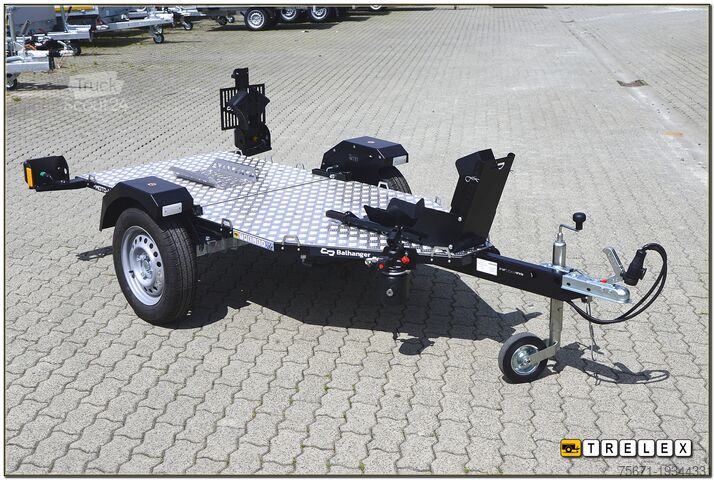 Reboque para mota Balhanger MTO-1 Motorradanhänger hydr. absenkbar