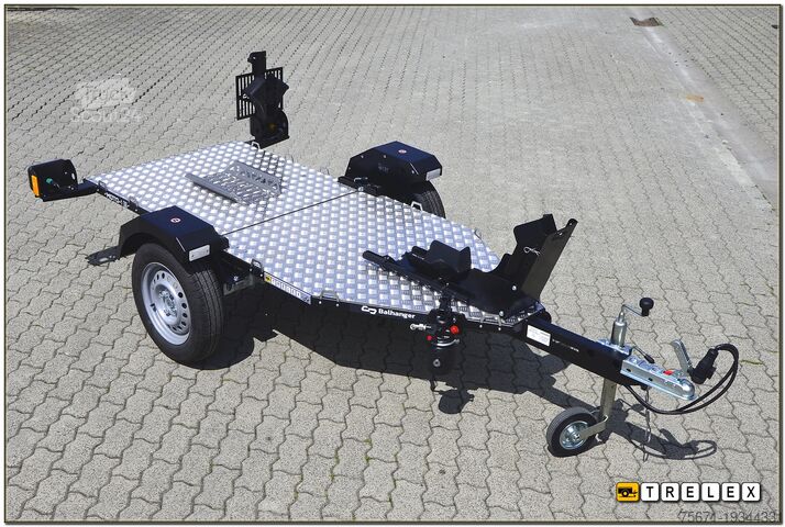 Reboque para mota Balhanger MTO-1 Motorradanhänger hydr. absenkbar