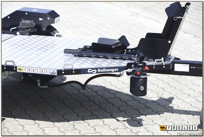 Reboque para mota Balhanger MTO-1 Motorradanhänger hydr. absenkbar
