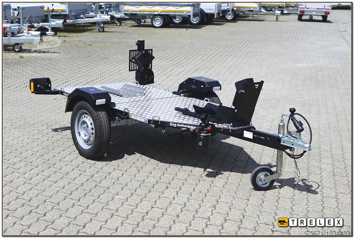 Reboque para mota Balhanger MTO-1 Motorradanhänger hydr. absenkbar