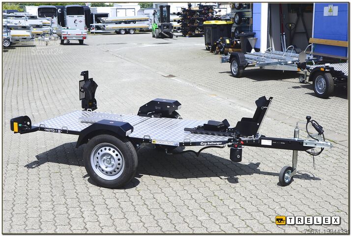 Remorque pour moto Balhanger MTO-1 Motorradanhänger hydr. absenkbar