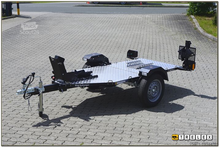 Reboque para mota Balhanger MTO-1 Motorradanhänger hydr. absenkbar