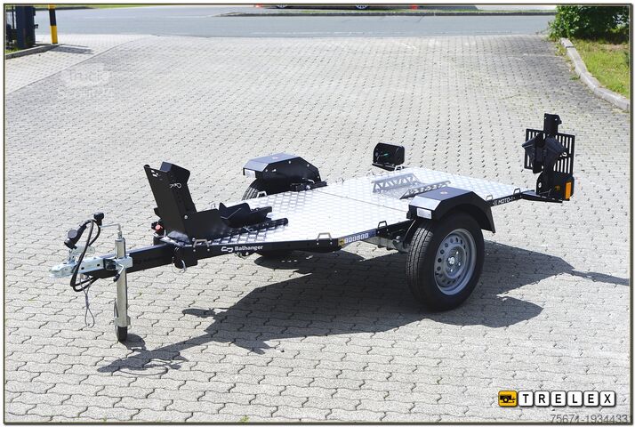 Reboque para mota Balhanger MTO-1 Motorradanhänger hydr. absenkbar
