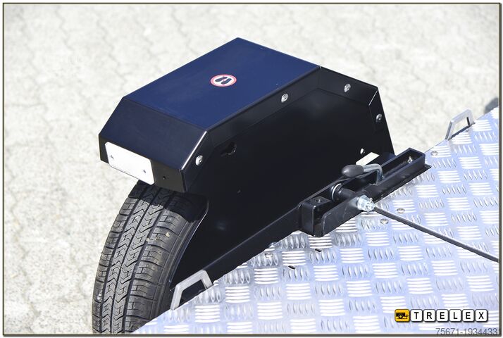 Reboque para mota Balhanger MTO-1 Motorradanhänger hydr. absenkbar