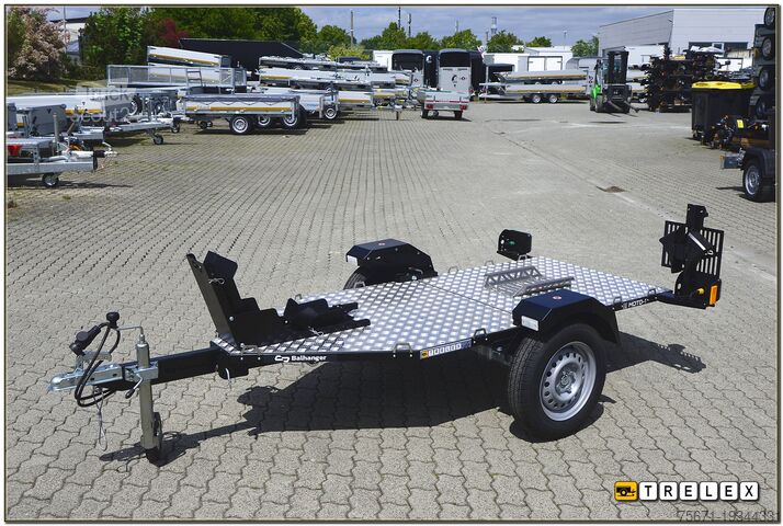 Reboque para mota Balhanger MTO-1 Motorradanhänger hydr. absenkbar