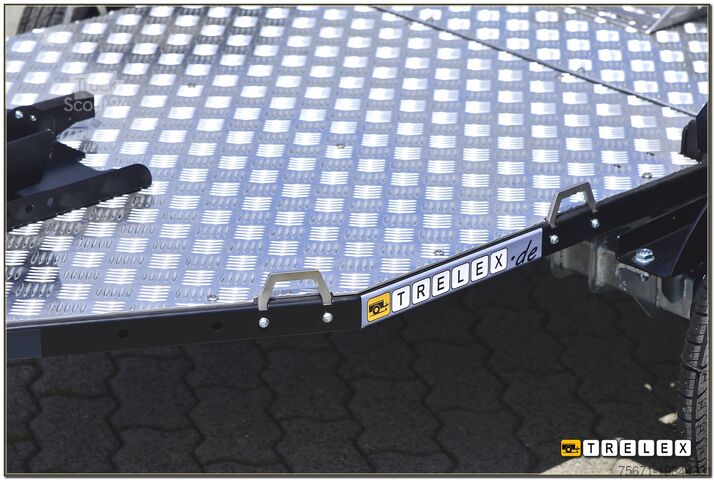 Reboque para mota Balhanger MTO-1 Motorradanhänger hydr. absenkbar