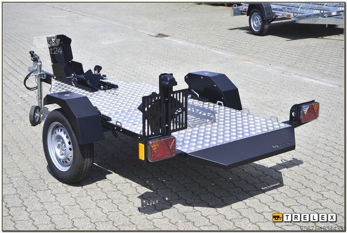 Reboque para mota Balhanger MTO-1 Motorradanhänger hydr. absenkbar