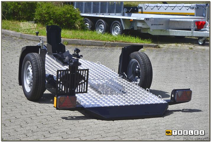 Reboque para mota Balhanger MTO-1 Motorradanhänger hydr. absenkbar