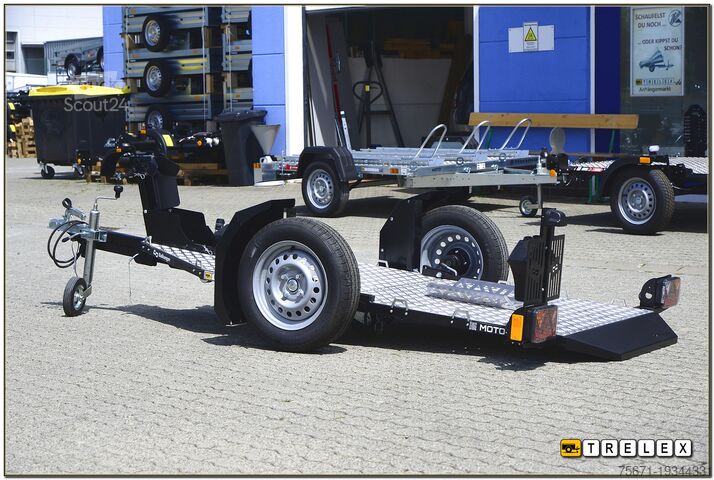 Reboque para mota Balhanger MTO-1 Motorradanhänger hydr. absenkbar