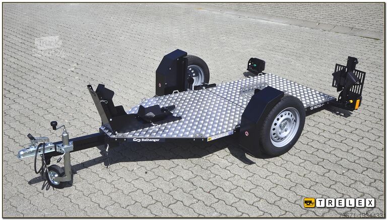 Reboque para mota Balhanger MTO-1 Motorradanhänger hydr. absenkbar