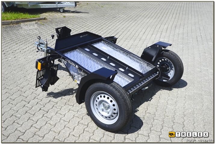 Reboque para mota Balhanger MTO-1 Motorradanhänger hydr. absenkbar