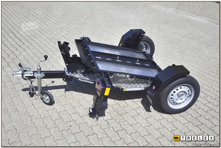 Reboque para mota Balhanger MTO-1 Motorradanhänger hydr. absenkbar