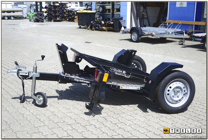 Reboque para mota Balhanger MTO-1 Motorradanhänger hydr. absenkbar