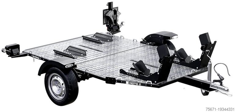 Ρυμουλκούμενο μοτοσικλέτας Balhanger MTO-1 Motorradanhänger hydr. absenkbar