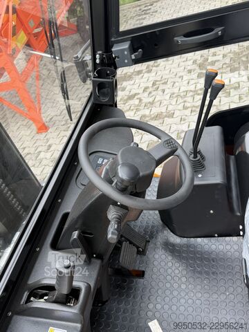 Carretilla elevadora frontal con cabina completa y calefacción Tec-Point CPD50E Elektro-Gabelstapler 5,0 t – 4,5 m Triplex 80 V/606 Ah Li-Ion
