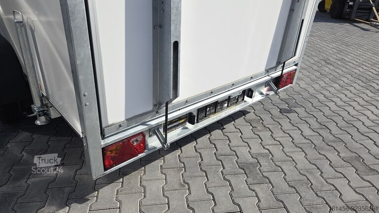 مقطورة صندوقية trailershop TFS 360 Seitentür Heckrampe 2.7to