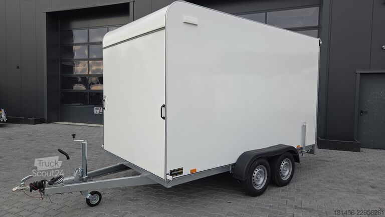 مقطورة صندوقية trailershop TFS 360 Seitentür Heckrampe 2.7to