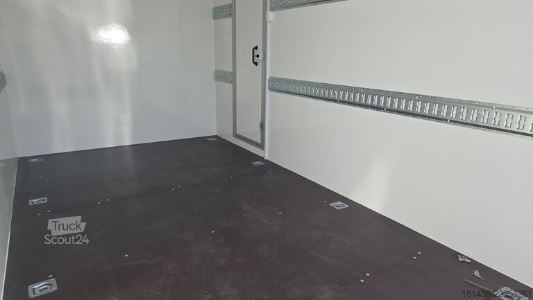 مقطورة صندوقية trailershop TFS 360 Seitentür Heckrampe 2.7to