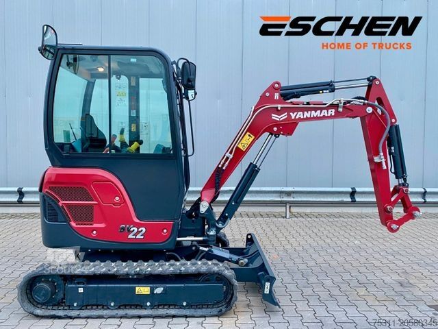 Мини багер YANMAR SV22 CLASSIC R Mini | unbenutzt