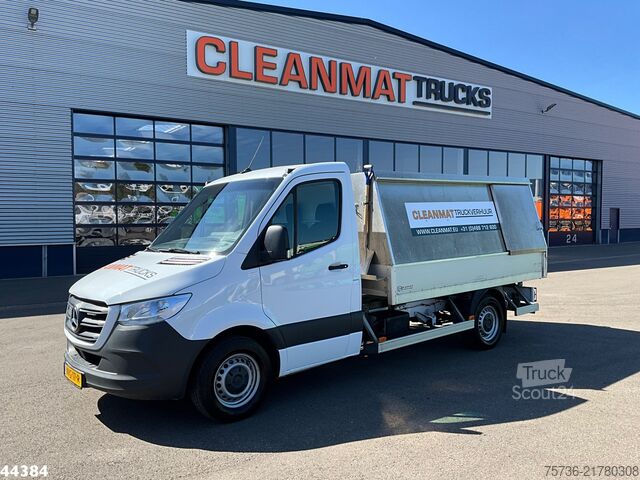 Vozilo za zbiranje odpadkov Mercedes-Benz Sprinter 315 1.9 CDI Euro 6 kippende zijlader J...