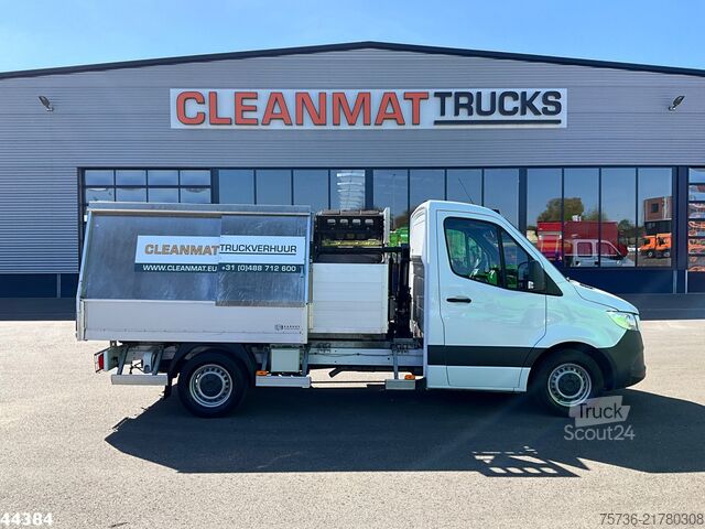 Vozilo za zbiranje odpadkov Mercedes-Benz Sprinter 315 1.9 CDI Euro 6 kippende zijlader J...