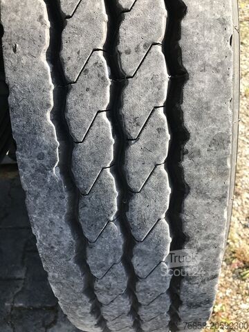 Remorcă cu platformă și prelată SCHMITZ 3Achser Bundeswehr mit HU+SP TOP Zustand