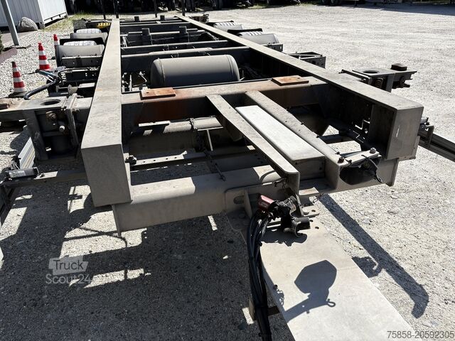 Podwozie do wymiany przyczepy sonstige BDF Multiwechsler Verzinkt Breitreifen