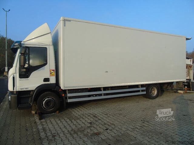 Koffer Iveco Eurocargo 120E19 + euro 6 + lift + BROKEN ENGINE