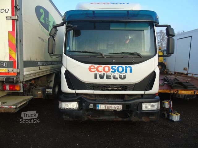 Koffert Iveco Eurocargo 120E22 + BROKEN ENGINE + EURO 6