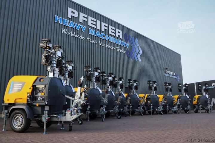 Tour de lumière Atlas Copco Hilight H6+ Valid inspection, *Guarantee! Max Boom