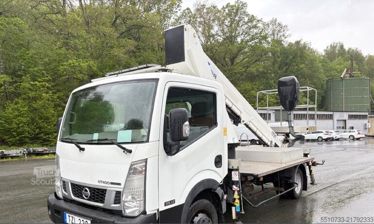 работна платформа, монтирана на камион Nissan Cabstar NT400 GSR E179T 17 meter