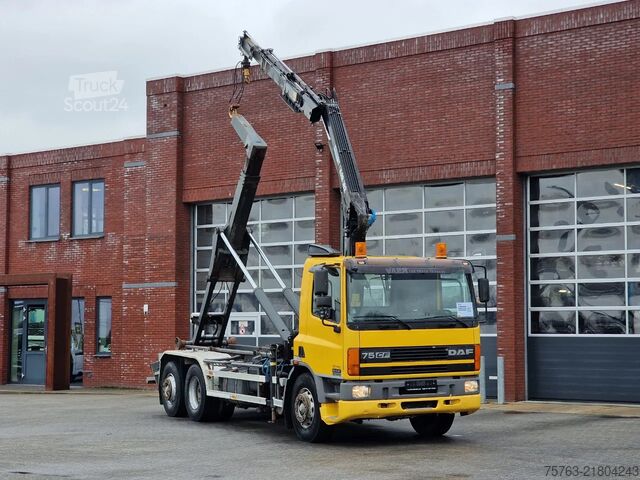 Kabelsystem DAF CF 250 6x2*4 - Hooklift - HIAB 102 Crane - Manu...