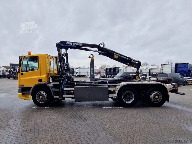 Kabelsystem DAF CF 250 6x2*4 - Hooklift - HIAB 102 Crane - Manu...