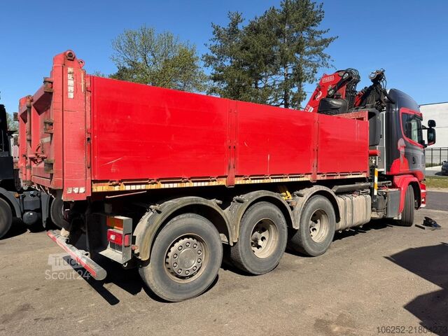 Sklápač so žeriavom Scania G490 8x4 TRIDEM TIPPER + CRANE FASSI F275A.2.25...
