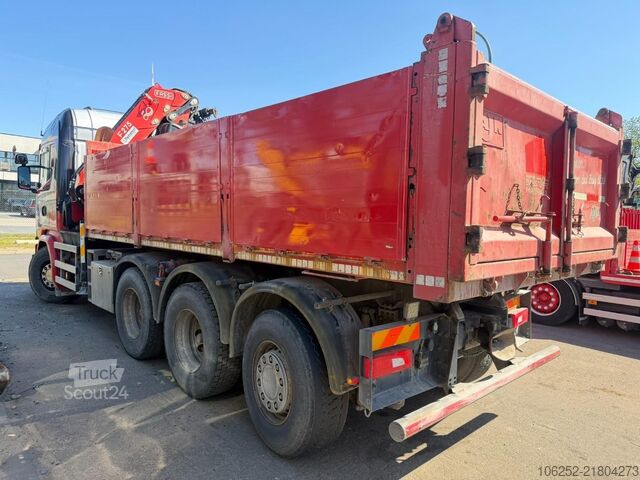 Sklápač so žeriavom Scania G490 8x4 TRIDEM TIPPER + CRANE FASSI F275A.2.25...