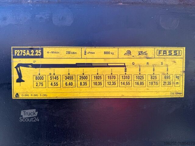 Sklápač so žeriavom Scania G490 8x4 TRIDEM TIPPER + CRANE FASSI F275A.2.25...