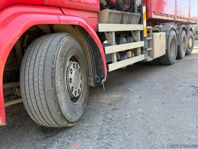 Open laadbak Scania G490 8x4 TRIDEM PRITSCHE + KRAN FASSI F275A.2.2...